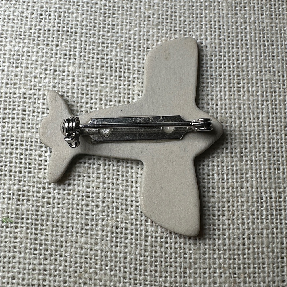 🧡 Talavera Airplane Brooch 🧡 - Picture 4 of 8